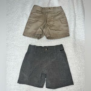 2 pairs of boys 2t volcom shorts